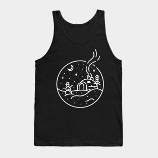 Christmas Snow Tank Top